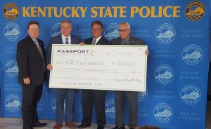 Kentucky State Police Foundation Passport Health Plan Donation