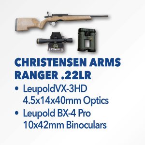 Christensen Arms Ranger 22LR KSP Foundation Fall Harvest Raffle