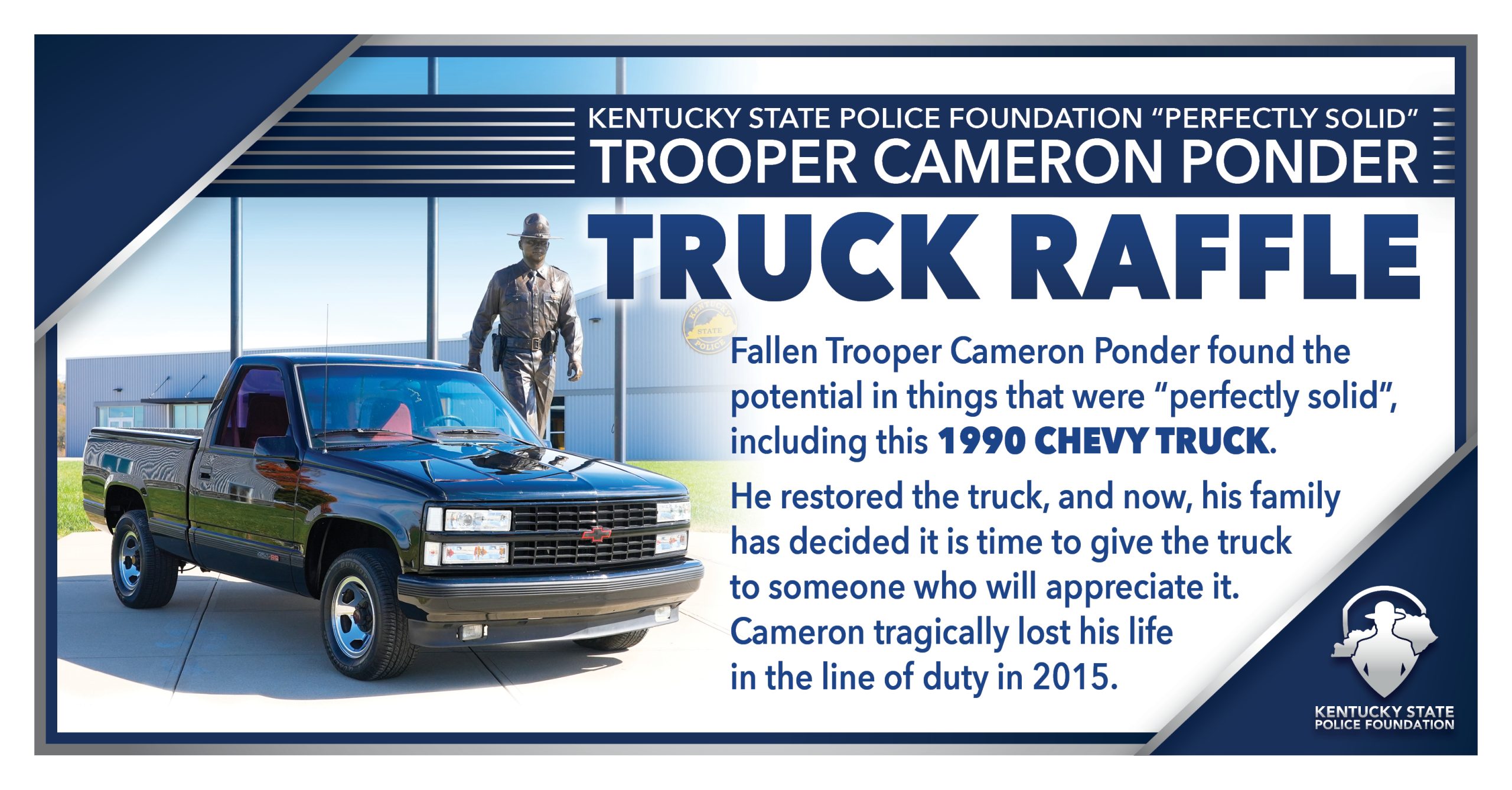 KSPF Cameron Ponder Truck Raffle Digital Ad
